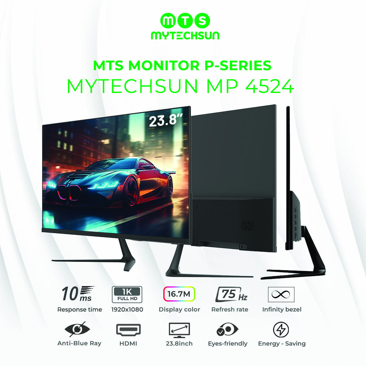 Monitor Mytechsun 23.8" MP 4524