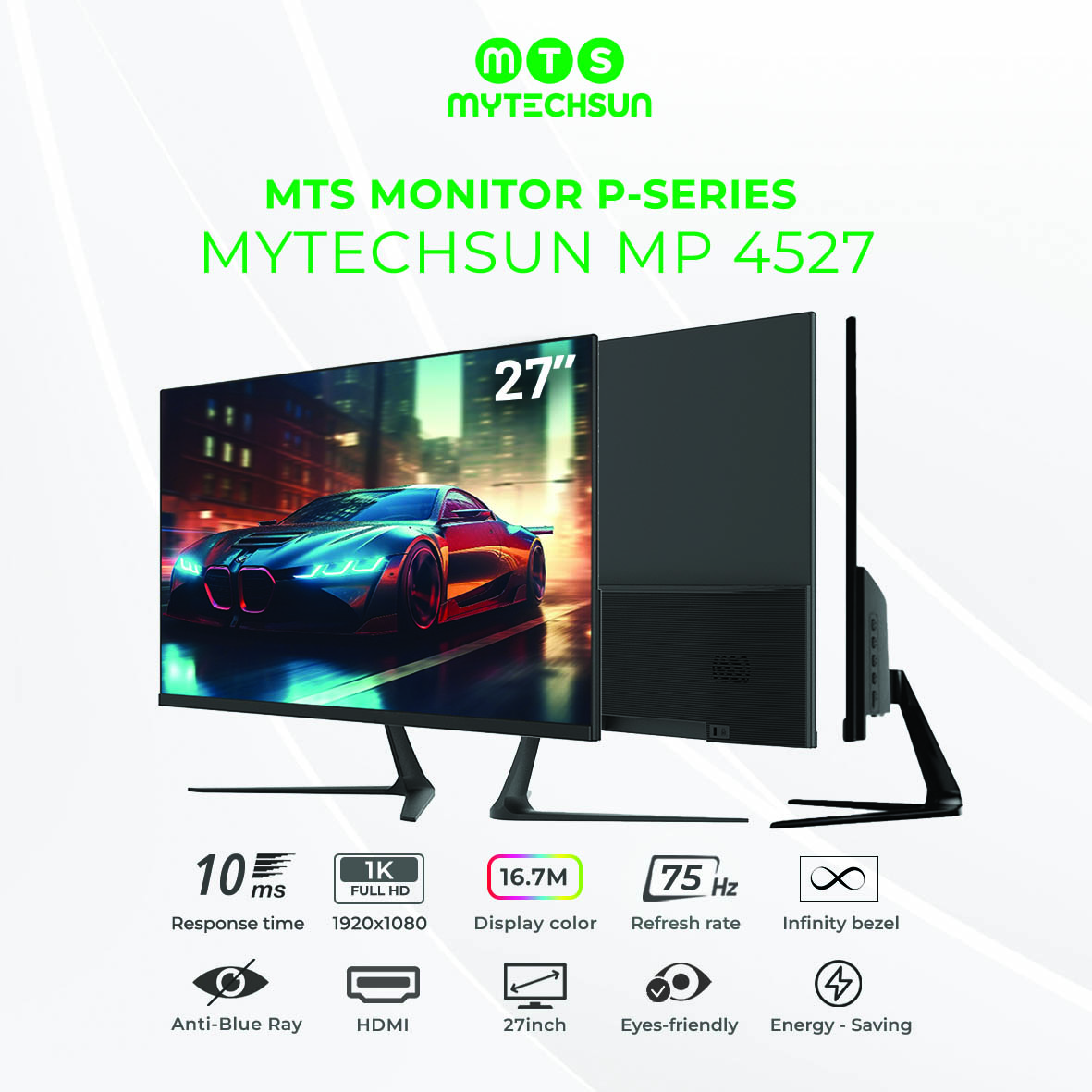 Monitor Mytechsun 27" MP 4527