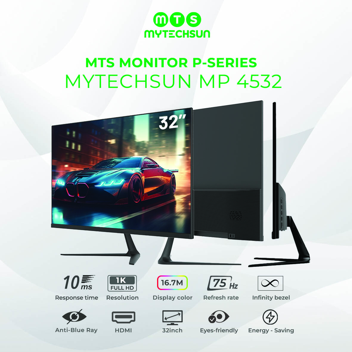 Monitor Mytechsun 32" MP 4532