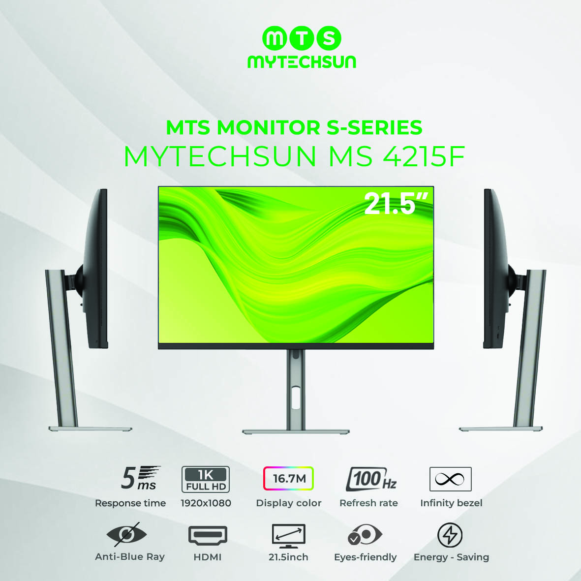 Monitor Mytechsun 21.5" MS 4215F