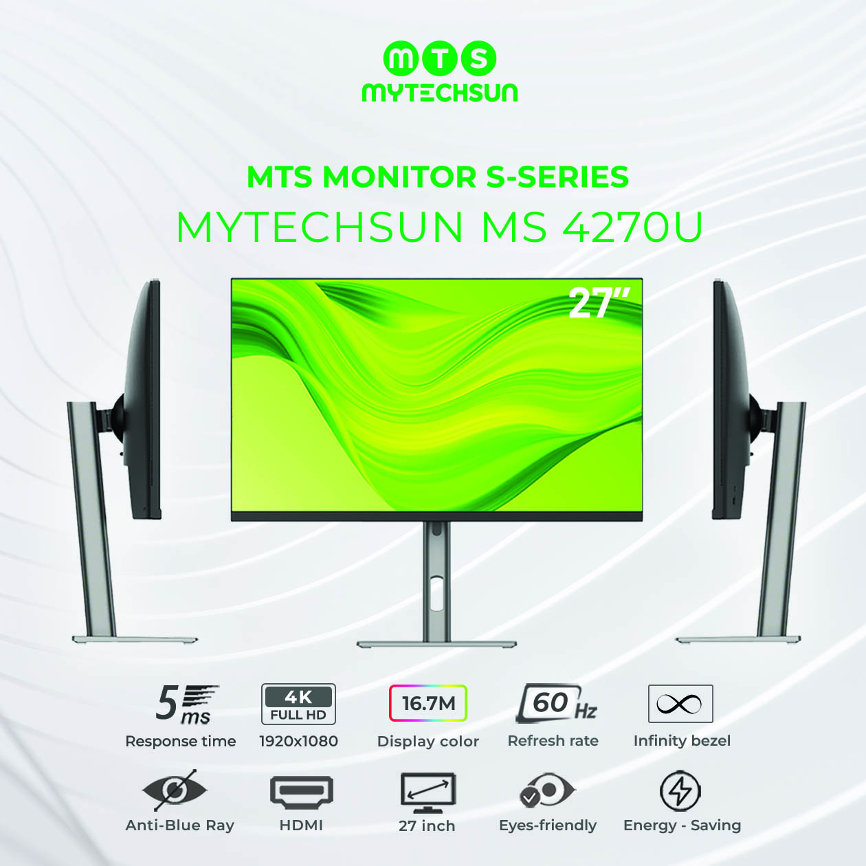 Monitor Mytechsun 27" MS 4270U