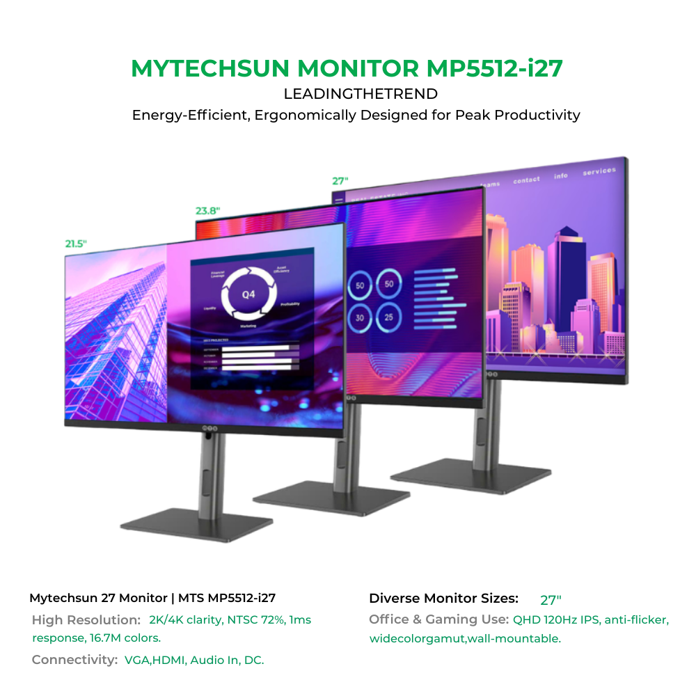 Monitor LCD Mytechsun MP5512-i27