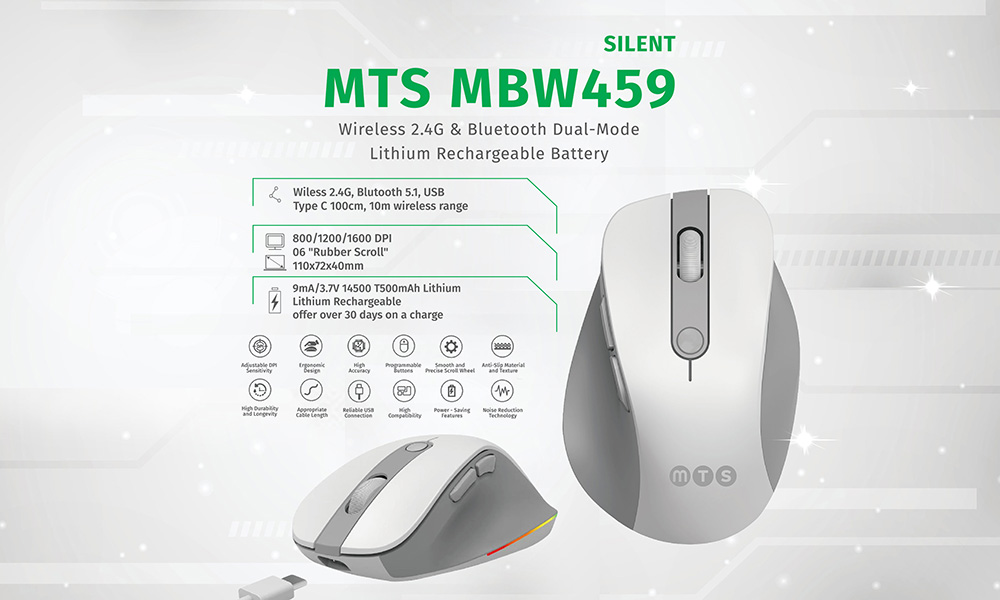 MYTECHSUN BUSINESS SILENT MOUSE MTS MBW459